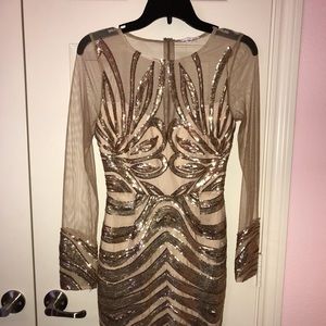 Dress worn for a photo shoot